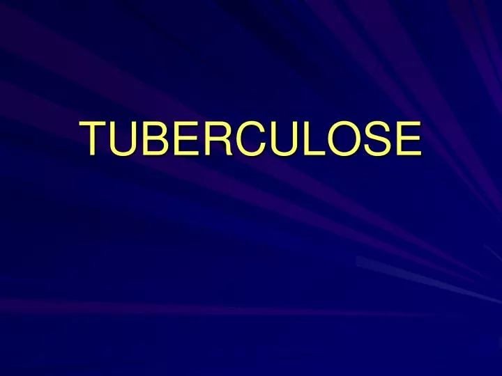 Tuberculose Tísica (do grego phthiso- decair,consumir, definhar) - ppt  video online carregar