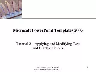 Microsoft PowerPoint Templates 2003