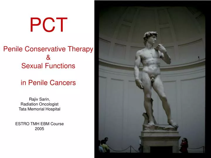 pct penile conservative therapy sexual functions in penile cancers