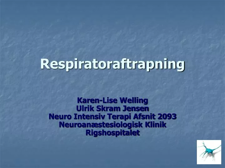 respiratoraftrapning