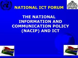 NATIONAL ICT FORUM