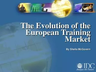 The Evolution of the European Training Market