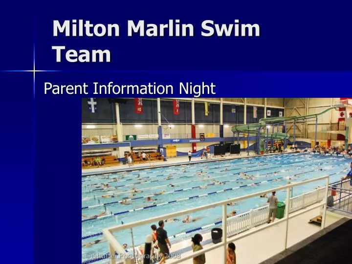 milton marlin swim team