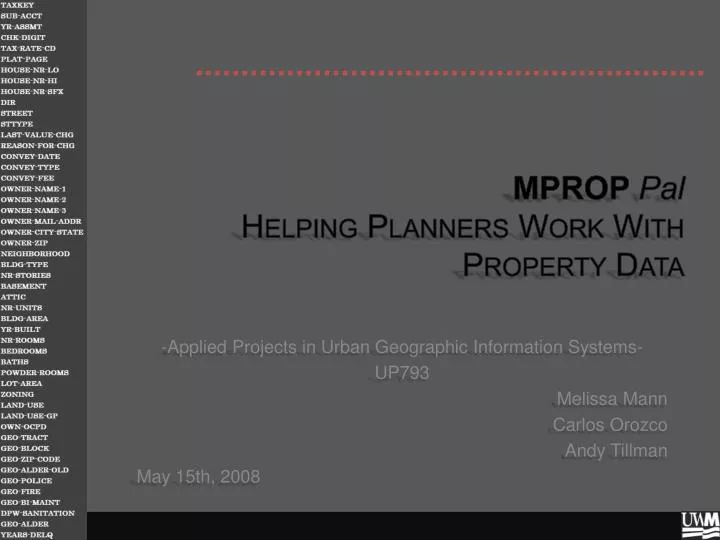 mprop pal helping planners work with property data