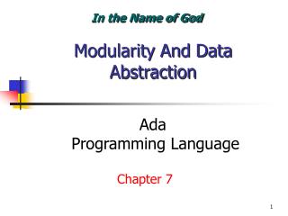 Ada Programming Language