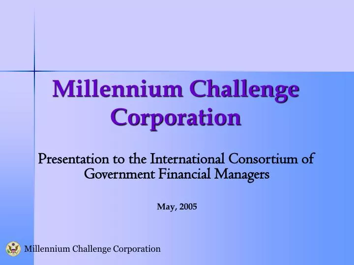 millennium challenge corporation