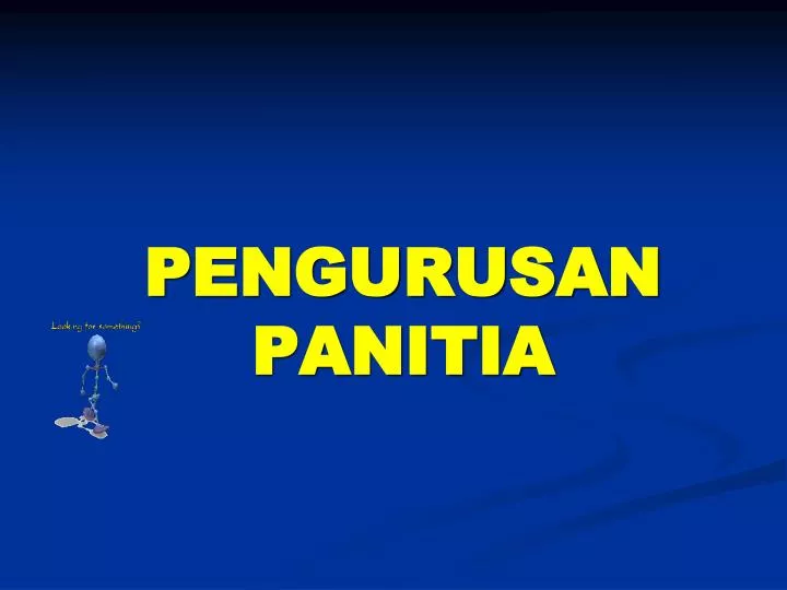 pengurusan panitia