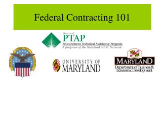 Federal Contracting 101