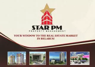 YOUR WINDOW TO THE REAL ESTATE MARKET IN BELARUS!