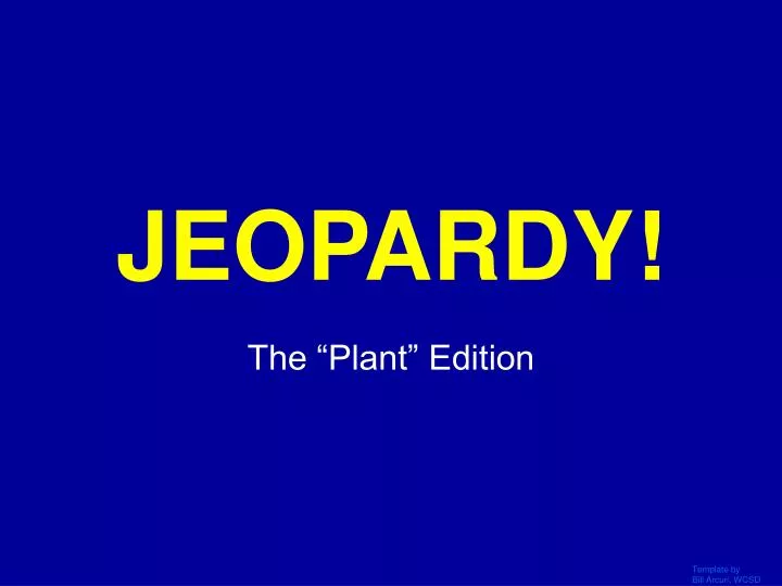 jeopardy