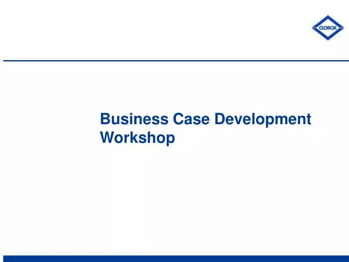 business case development workshop