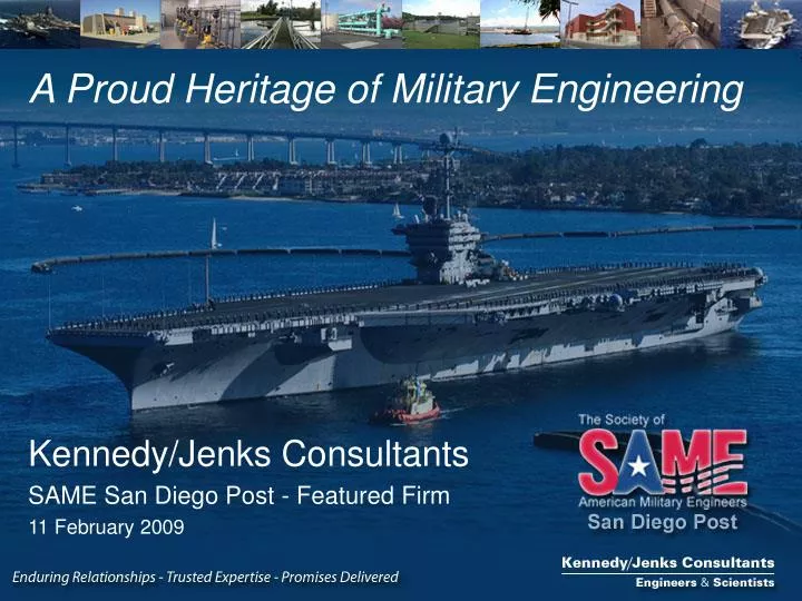 a proud heritage of military engineering