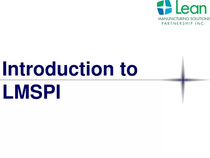 introduction to lmspi