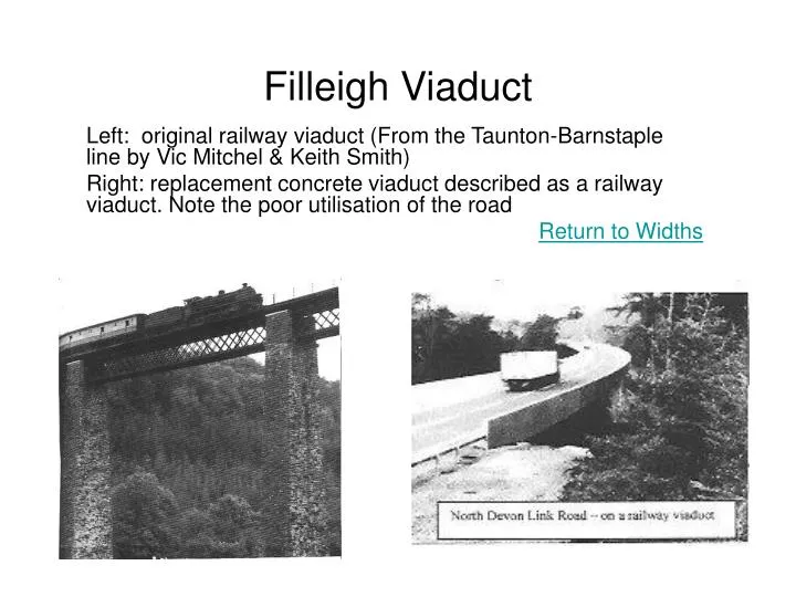 filleigh viaduct