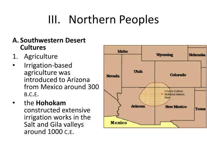 iii northern peoples