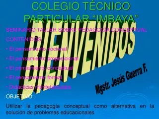 colegio t cnico particular imbaya