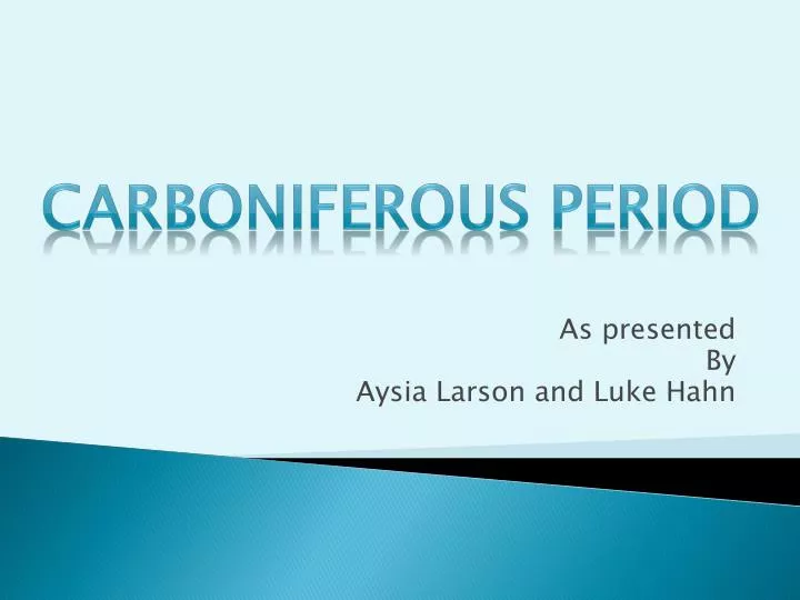 as presented by aysia larson and luke hahn