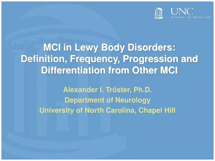 mci in lewy body disorders definition frequency progression and differentiation from other mci