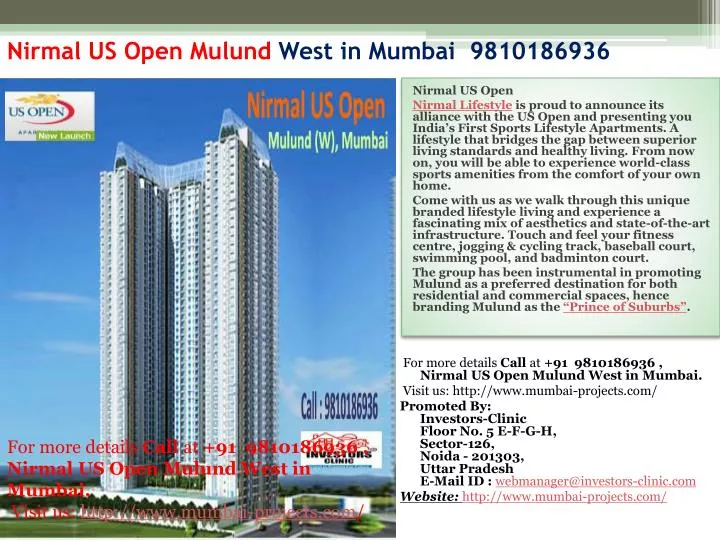 nirmal us open mulund west in mumbai 9810186936