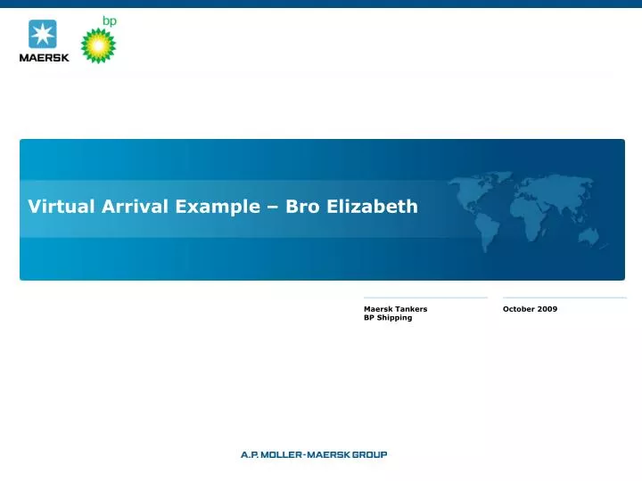 virtual arrival example bro elizabeth