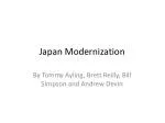 Japan's Transformation - slide 1