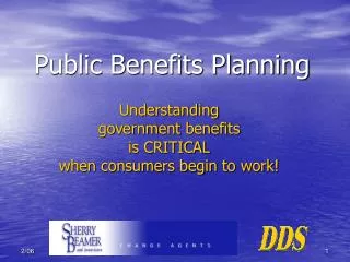 Public Benefits Planning