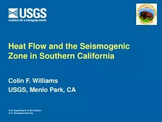 Heat Flow and the Seismogenic Zone in Southern California