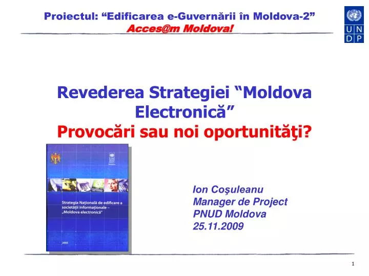 revederea s trategi ei moldova electronic provoc ri sau noi oportunit i