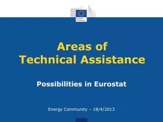 Areas of Technical Assistance