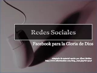 redes sociales