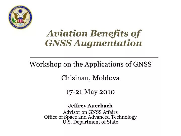 aviation benefits of gnss augmentation