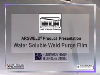 Water Soluble Weld Purge Film