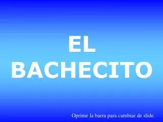 el bachecito