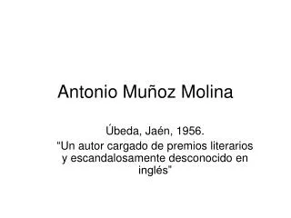 antonio mu oz molina