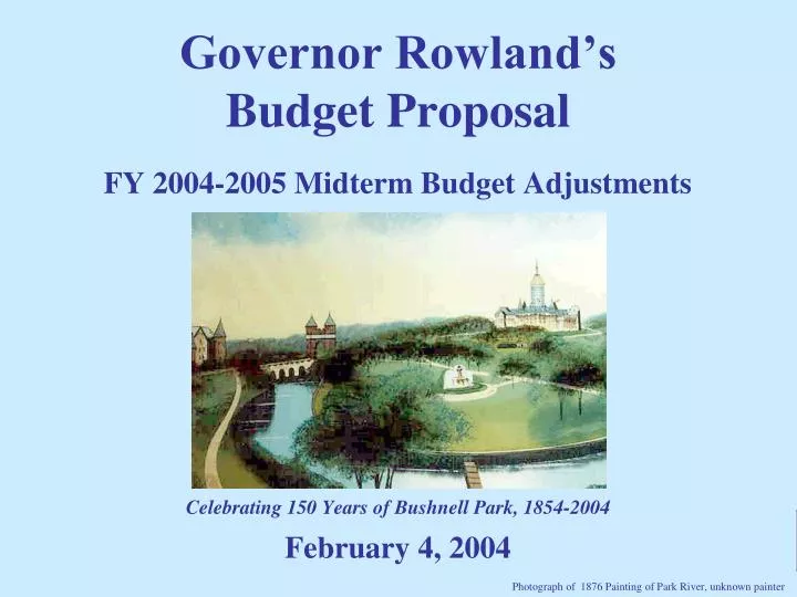 fy 2004 2005 midterm budget adjustments