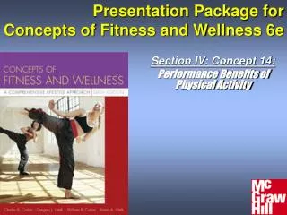 Presentation Package for Concepts of Fitness and Wellness 6e