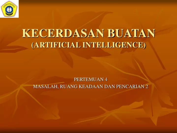 kecerdasan buatan artificial intelligence