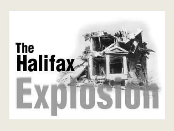 halifax explosion