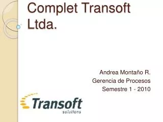 complet transoft ltda