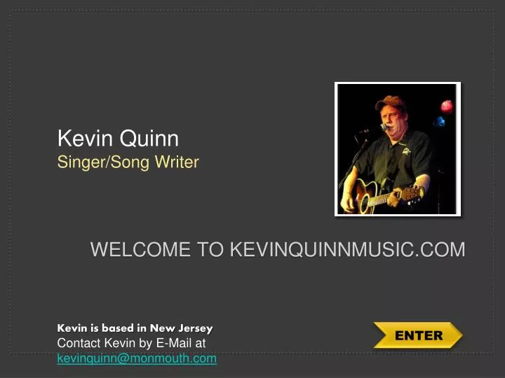 welcome to kevinquinnmusic com