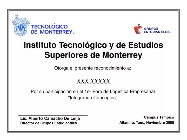 instituto tecnol gico y de estudios superiores de monterrey