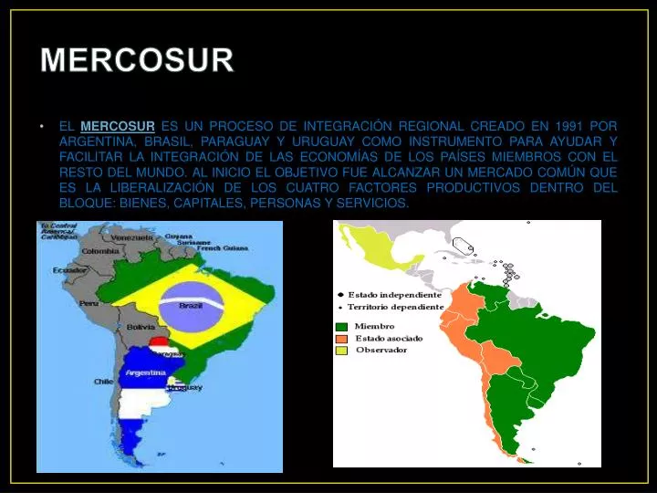 PPT - MERCOSUR PowerPoint Presentation, Free Download - ID:1480948