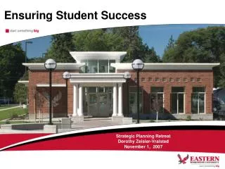 Ensuring Student Success