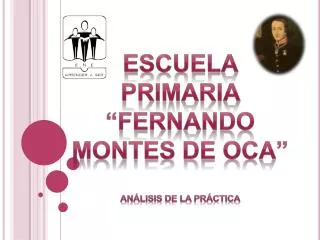 Escuela primaria “Fernando montes de oca” Análisis de la práctica
