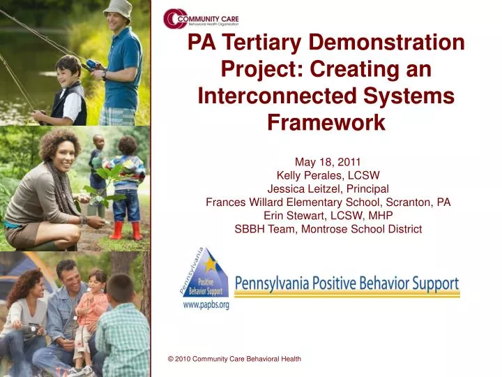 pa tertiary demonstration project creating an interconnected systems framework