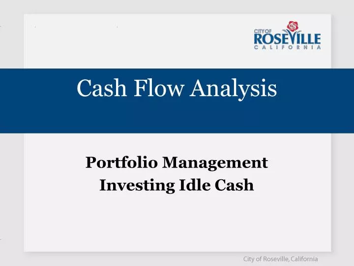 cash flow analysis