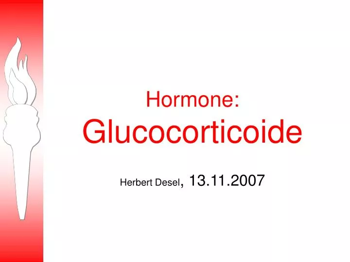 hormone glucocorticoide