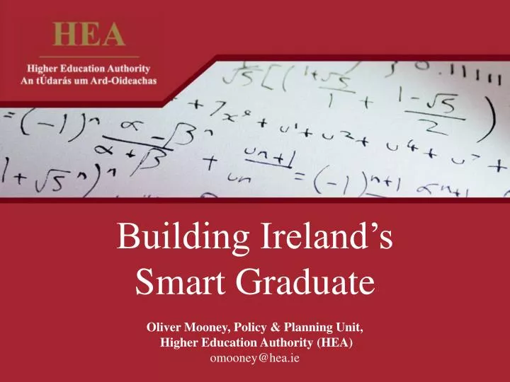 building ireland s smart graduate