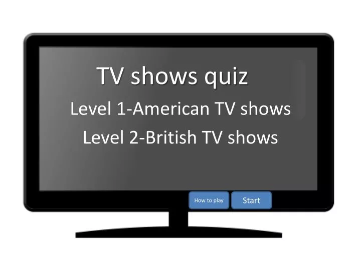 level 1 american tv shows level 2 british tv shows