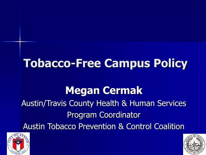 tobacco free campus policy